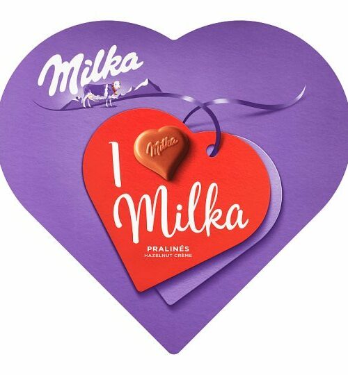 milka srdce